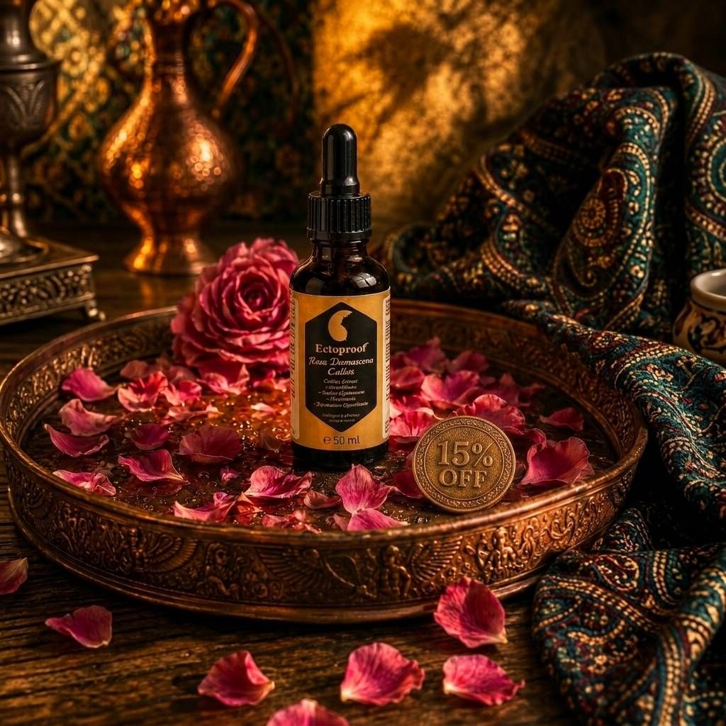 معماری پوست سرم جوانساز سلول بنیادی گل رز